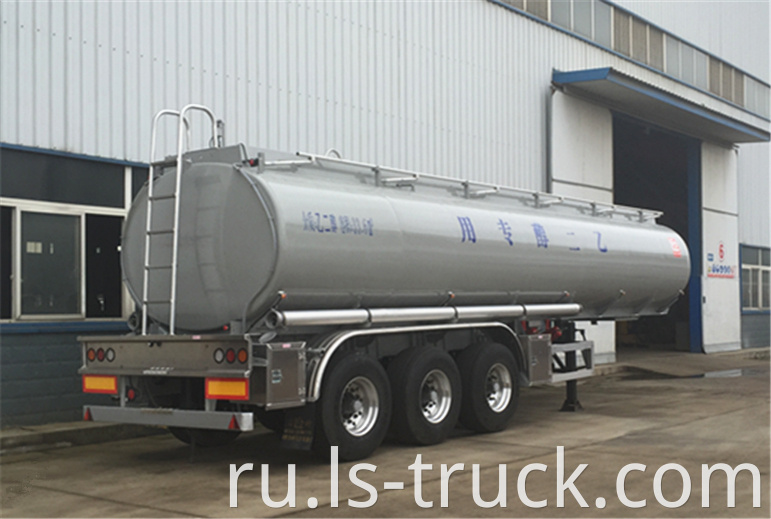 corrosive liquid tank semi trailer